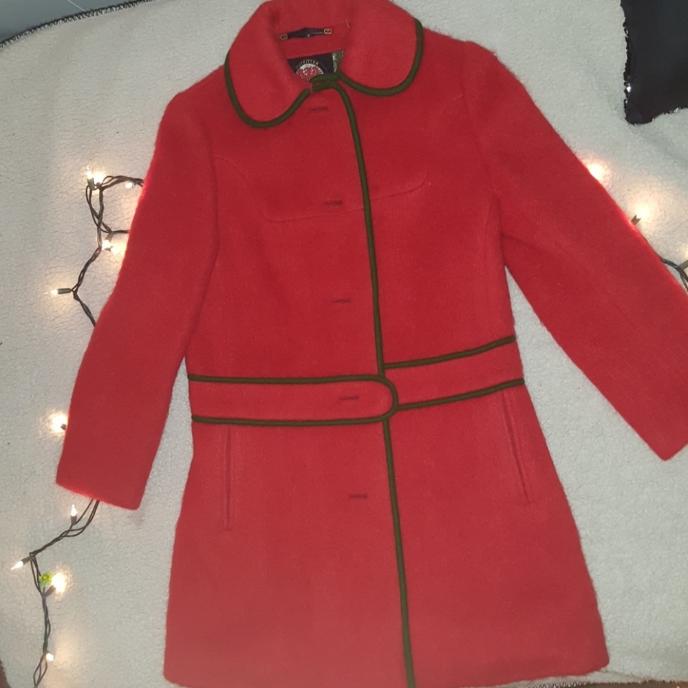 Wool coat.